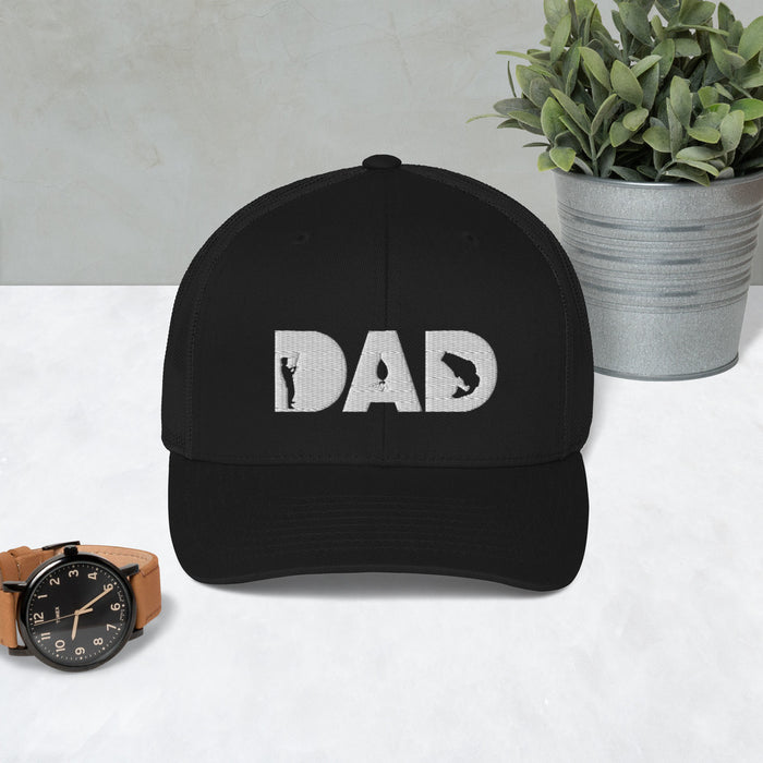 DAD Trucker Cap | Fez Cap For Daddy | Gifts To Fathers | Quality Trucker Cap | A Blessed Head Deserve A Blessed Head - fihsinggifts