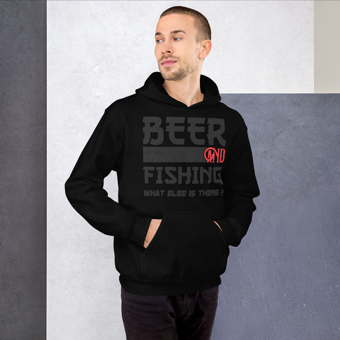 Beer And Fishing What Else Is There? Funny Fishing Hoodie | Beer And Fishing Hoodie | Funny Fishing Gift for Men | Fish | Fisherman Hoodie - fihsinggifts