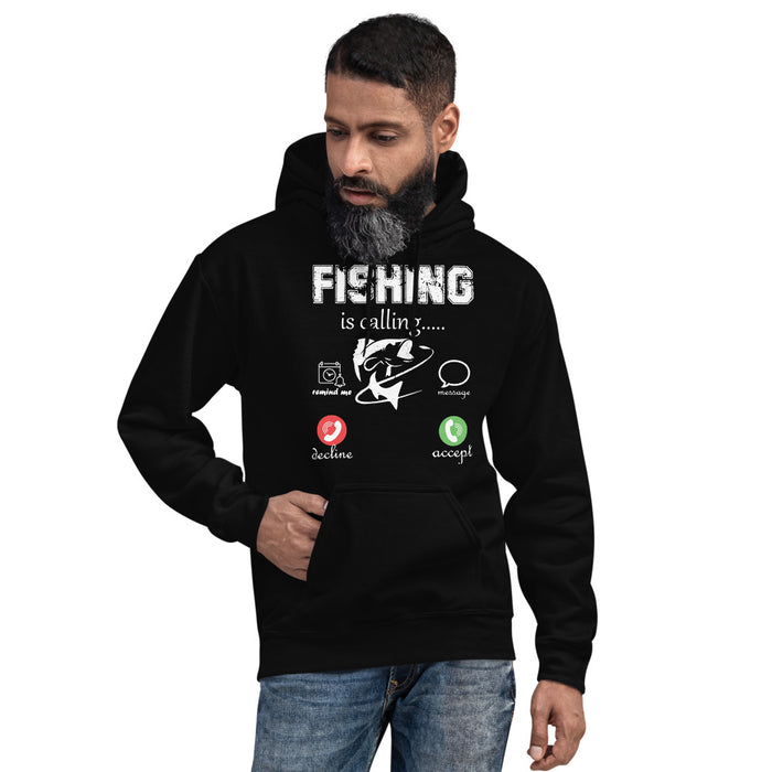 Fishing is Calling | Fishing Hoodie | Gift for him | Grandpa Hoodie | Fishing Hoodie for Dad | Papa Fishing Hoodie | Fathers Day Gift | Fish - fihsinggifts