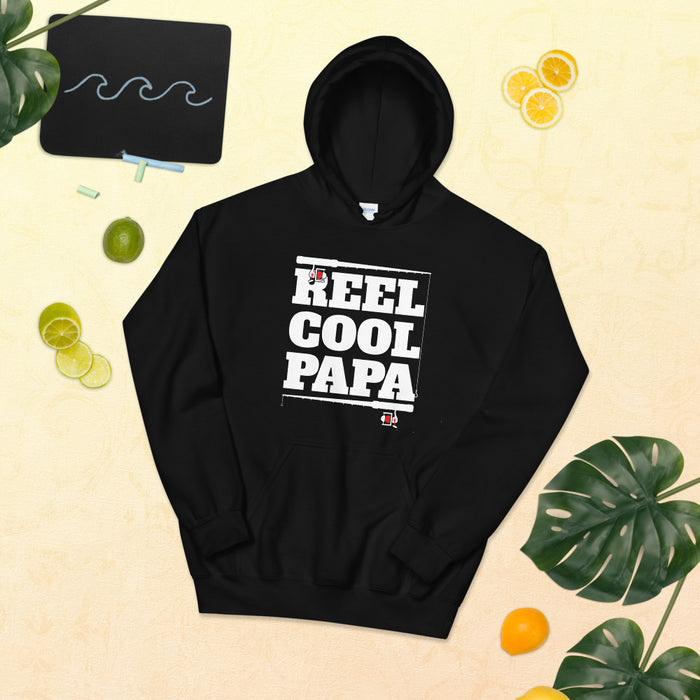 Reel Cool Papa | Fishing Papa Hoodie | Gift for Him | Fisherman Hoodie | Father's Day Gift | Dad Fishing Hoodie | Men Fishing Hoodie