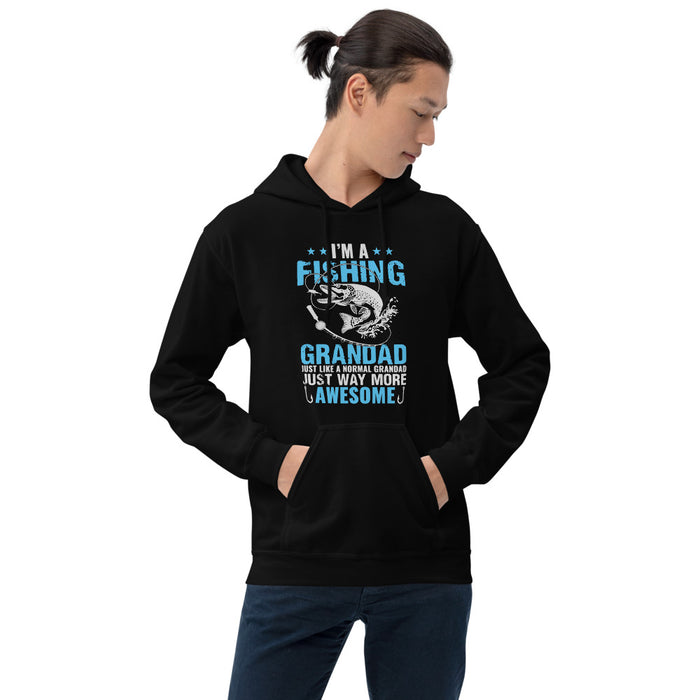My Fishing GrandDad | Grandpa In Fishing Hoodie | Best Fathers Day Gift Idea | Fishing Hero Deserves The Best | Gift For Husband Dad Son