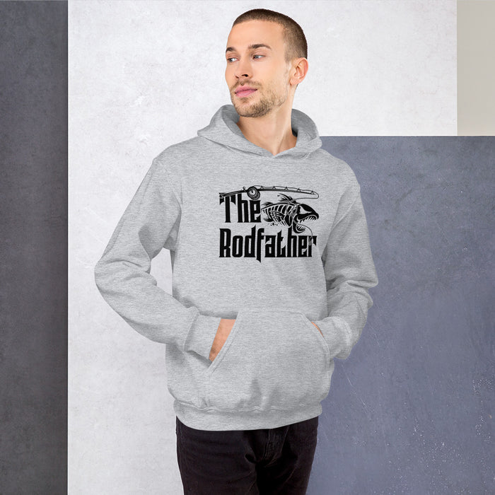 The Rodfather Hoodie | Fishing Hoodie | Fishing Gift For Men | Dad Fishing Hood | Father Day Hoodie | Funny Fishing Hoodie | Fisherman Hood