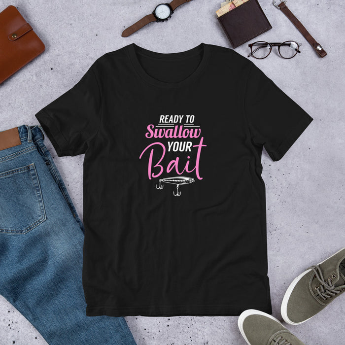 Fishing gifts for men | Ready to Swallow your Bait Women's Fishing Shirt | Sucking Fishing Shirt | Sexy Fishing T-shirt | Fishing funny gift - fihsinggifts