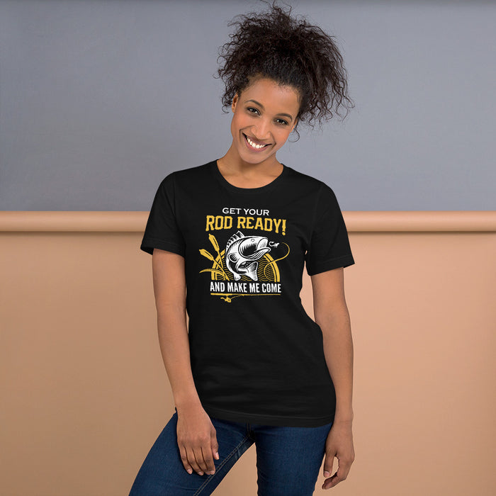 Fishing | Make Me Cum! Sexy Fishing Shirt For Women | Get Your Rod Ready For Action | Naughty Gifts For Her | Gift For Him | Sexual Humor