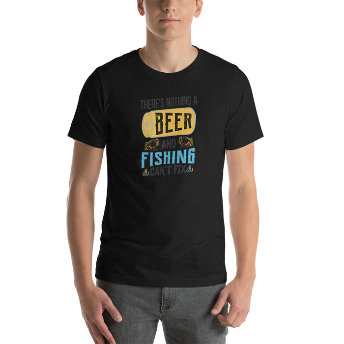 Funny Fishing Shirt, Beer and Fishing Shirt, Funny Beer Shirt, Funny Fishing Gift for man, Fishing Shirt, Fisherman Tee, Daddy Tee - fihsinggifts