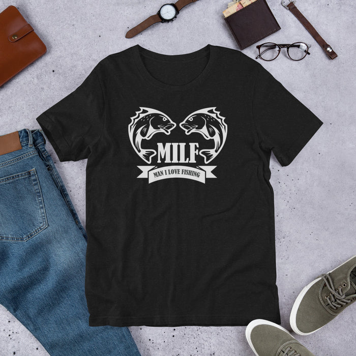 Fishing gifts for men | MILF Fishing Shirt | Man I Love Fishing | Best Fishing Shirt For Daddy | Fathers Day Gift | Gift For Men | - fihsinggifts