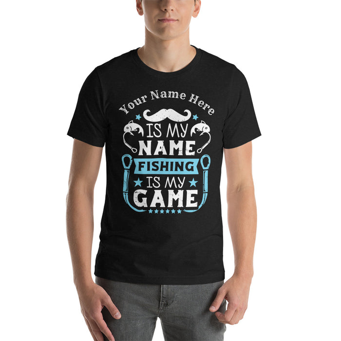 Personalized Fishing Shirt | Fishing Gift For Men, Dad And Husband | Perfect Fathers Day Gift For Man | Funny T-shirt For Man | Gift For Dad - fihsinggifts