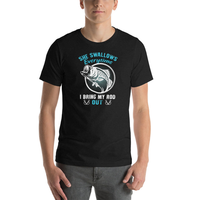 Fishing Gifts | Fishing Shirt | Humor T-Shirt To Attract Her The More | Sexy T-Shirt to Be Worn By Man | Fishing Gift For Man | Fishing - fihsinggifts