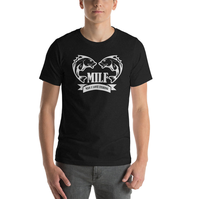 MILF Fishing Shirt | Man I Love Fishing | Best Fishing Shirt For Daddy | Fathers Day Gift | Gift For Men | Fishing Tee For Him |Gift For Him - fihsinggifts