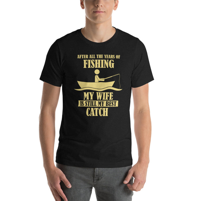 MY Wife Is My Best Catch | Funny Fishing Gift For Her | Fisherman Shirt To My Best Half | Surprising My Wife | Gift Idea |Best Fishing Shirt - fihsinggifts