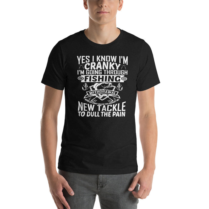 T-Shirt With A Better Caption | New Tackle To Dull The Pain | Fishing Tee | Fishing Gift Idea | Quality Fishing T-Shirt | Fathers Day Gift - fihsinggifts
