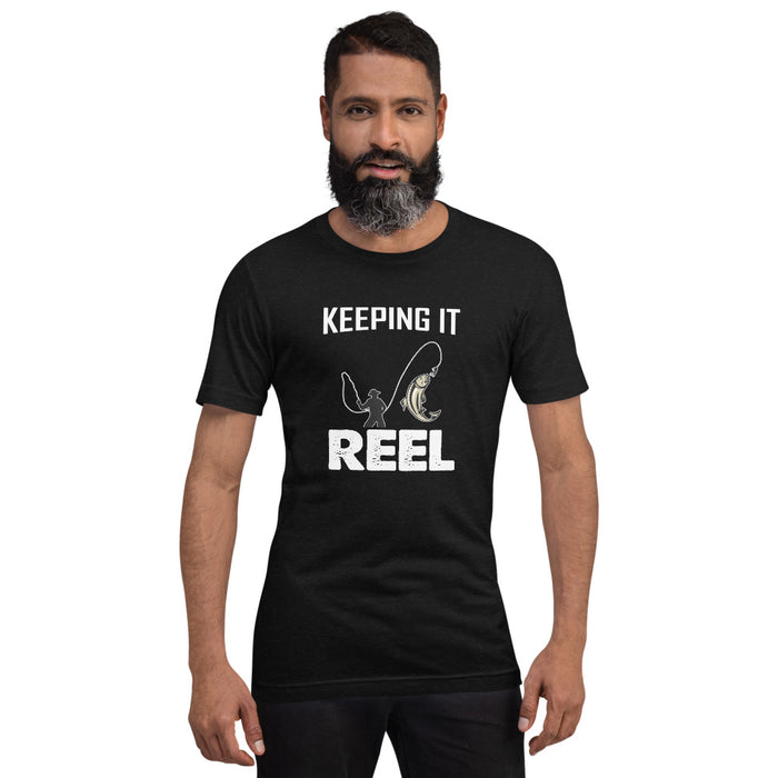 Keeping it reel | Trending shirt for fishing lovers | Best gift for friends | Unisex T-Shirt