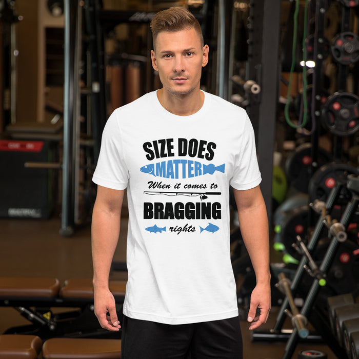 Size Matter Funny Fishing Shirt | Unisex Graphic Tee | Unique Fishing Gift For Passionate Fisherman | Fishing Shirts| Fishing gifts| Fishing - fihsinggifts