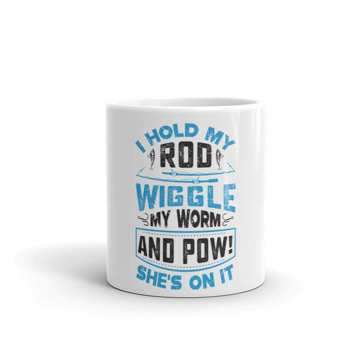 Hilarious Coffee Mug For Men | Erotic And Sexy Fishing Gifts | Fishing Gift For Dad Husband Fiancé | Beer Mug Glass for Fisherman