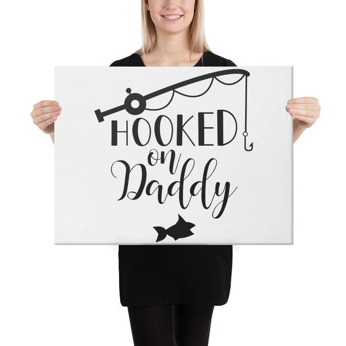 Hooked In Father | Descriptive Fishing Art | Fishing Canva For All Forms Beautification | Kudos To All Dad Making Us Happy