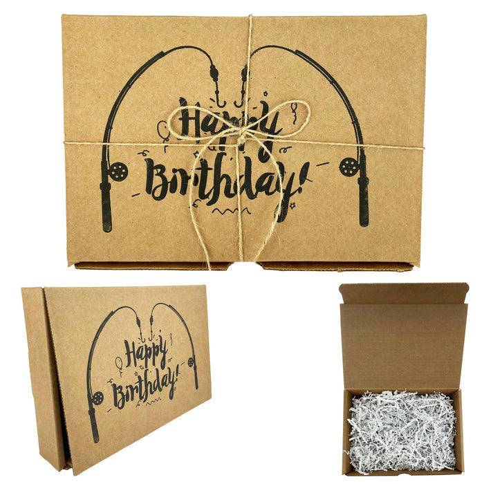 birthday gift box for fishing boyfriend Gift For Dad | Fisherman Gift Box | Men Fishing Gift To Aid Fishing