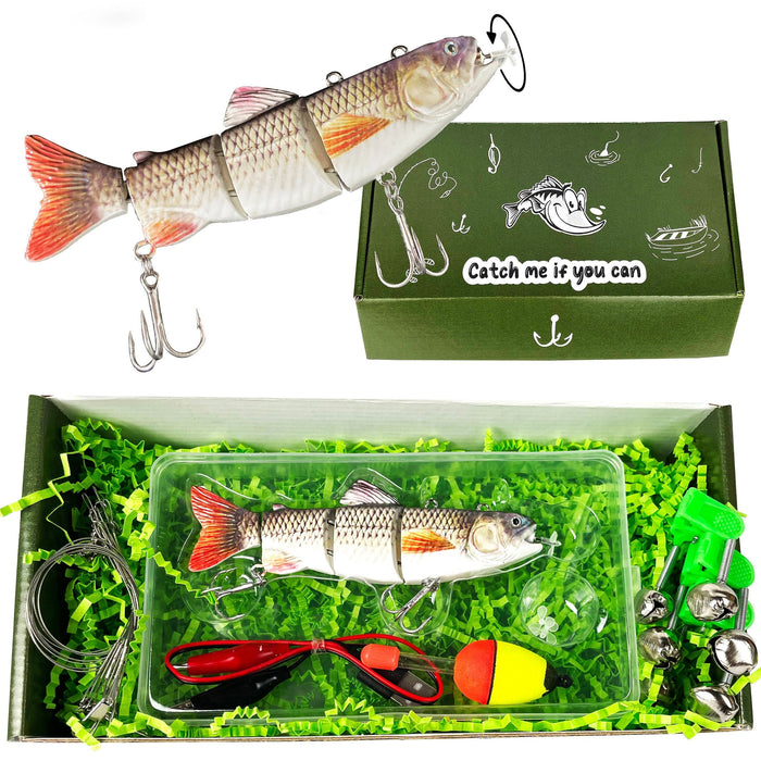Gift for fisherman | Fishing Gift For Man | Electronic Robotic Lure | Personalized Fishing Gift | Gift For Bass Fisherman | Fathers Day Gift
