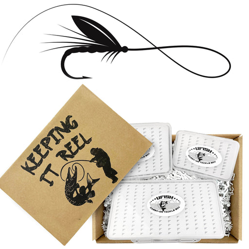 UFISH - Fly Fishing Rod Bag , Pole Travel Case , Fly Rod Case, Fly Box ,  Trout 