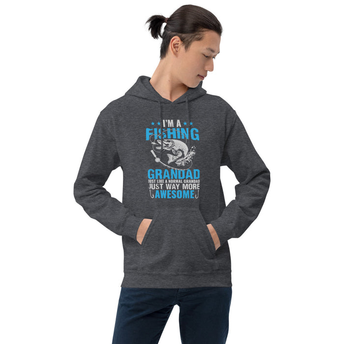 My Fishing GrandDad | Grandpa In Fishing Hoodie | Best Fathers Day Gift Idea | Fishing Hero Deserves The Best | Gift For Husband Dad Son