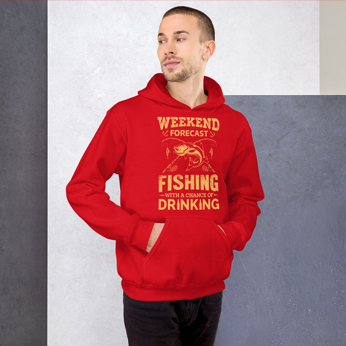 Weekend Forecast | Fishing With A Chance Of Drinking | Gift For Dad Who Loves Fishing | Fishing Alongside Drinking Hoodie | Fathers Day Gift - fihsinggifts