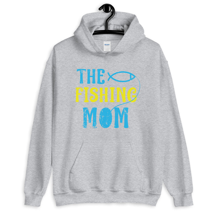 The Fishing Mom | Fishing Hoodie For Women | Fisher Woman Hoodie | Mother's Day Gift | Mom Fishing Hoodie |Hood for Mama | Hoodie for Granny - fihsinggifts