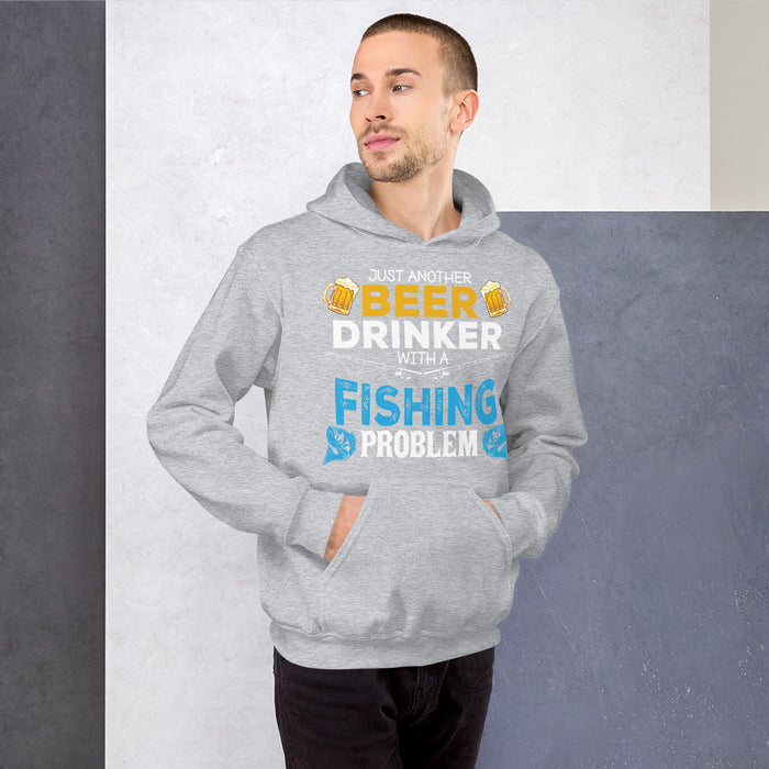 Beer Drinker That Love Fishing | Avid Fishing Hoodie | Fishing Gift | Fishing Hoodie | Fishing Gift For Men | Solved Problems Hoodie