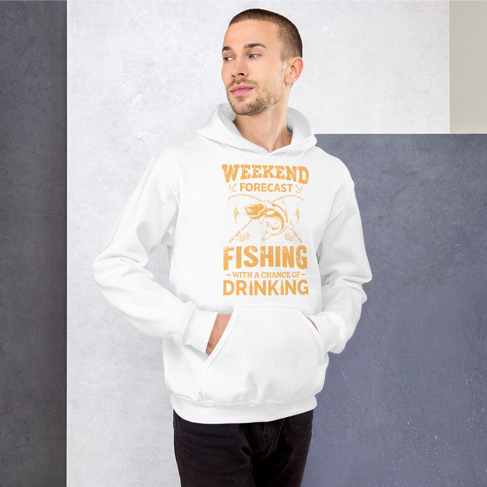 Weekend Forecast | Fishing With A Chance Of Drinking | Gift For Dad Who Loves Fishing | Fishing Alongside Drinking Hoodie | Fathers Day Gift - fihsinggifts
