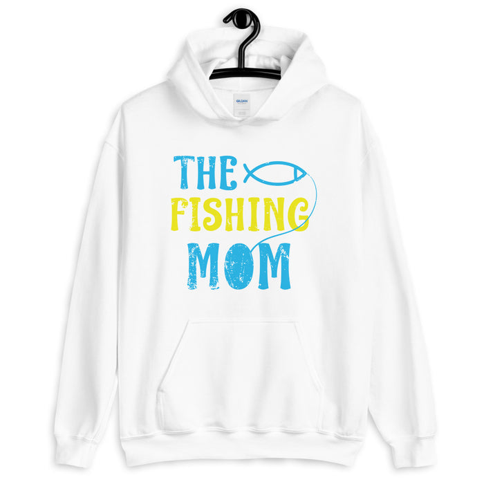 The Fishing Mom | Fishing Hoodie For Women | Fisher Woman Hoodie | Mother's Day Gift | Mom Fishing Hoodie |Hood for Mama | Hoodie for Granny - fihsinggifts
