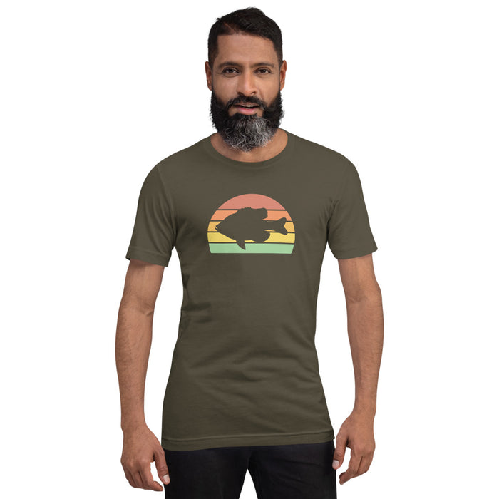Fishing sunset | Good vibes | Gift for fishing lovers | Unisex T-Shirt