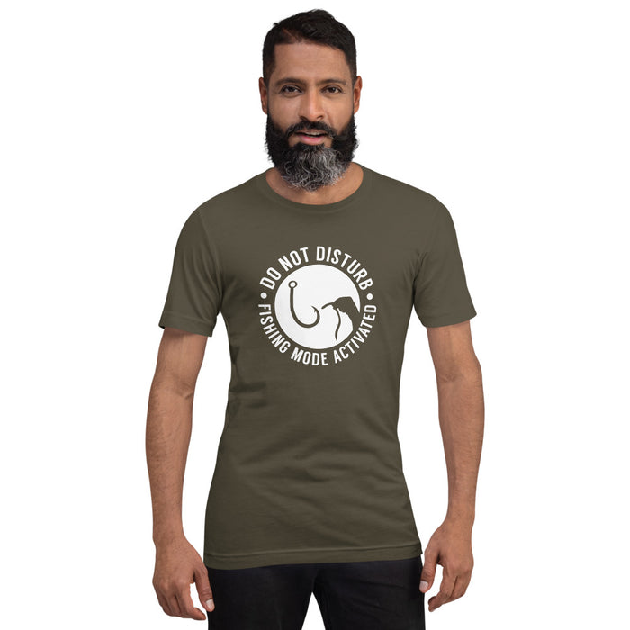 Do not disturb, fishing mood activated | Trending t-shirt for true fisher | Best gift for friends | Gift for fishing lovers | Unisex T-Shirt