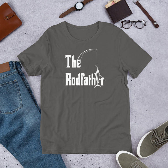 Fishing shirt | The RodFather Printed Cloth | Perfect Gift For Dad Husband Boyfriend | Fathers Day Gift | Fishing Gift For Man | - fihsinggifts