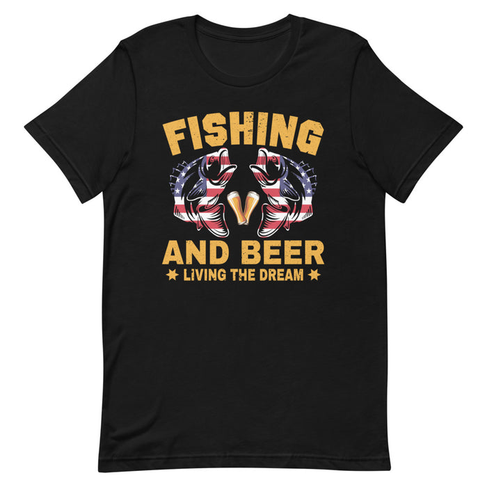 Fishing And Beer Shirt | Funny Beer Drinker Shirts | Fisherman Shirts | Gift For Dad | Gift For Him | Fishing Lovers Shirt| Fathers Day Gift - fihsinggifts