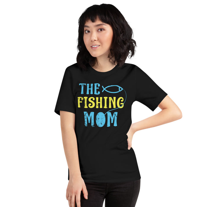 The Fishing Mom Shirt | Fishing Shirt For Women | Fisher Woman Shirt | Mother's Day Gift | Mom Fishing Shirt | Fishing Shirt For Mama Granny