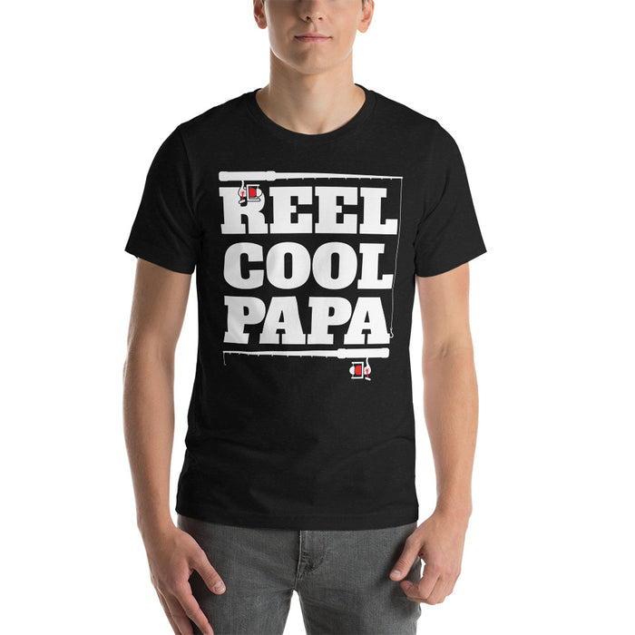 Reel Cool Papa | Fishing Papa Shirt | Gift For Fishing Lover | Fisherman Shirt | Father's Day Gift | Dad Fishing Shirt | Men Fishing T-shirt - fihsinggifts