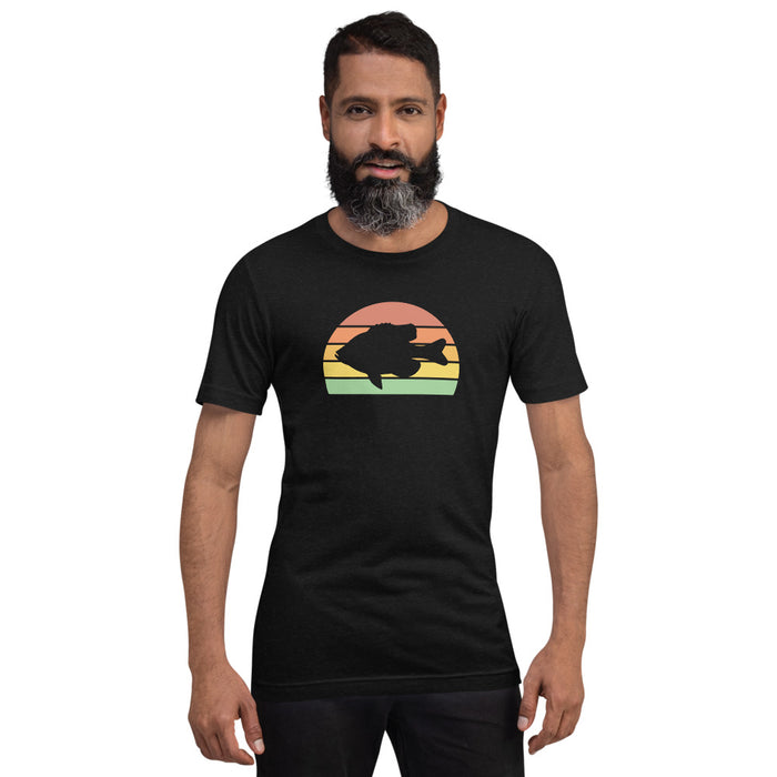 Fishing sunset | Good vibes | Gift for fishing lovers | Unisex T-Shirt