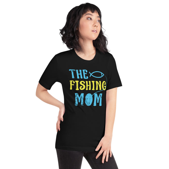The Fishing Mom Shirt | Fishing Shirt For Women | Fisher Woman Shirt | Mother's Day Gift | Mom Fishing Shirt | Fishing Shirt For Mama Granny