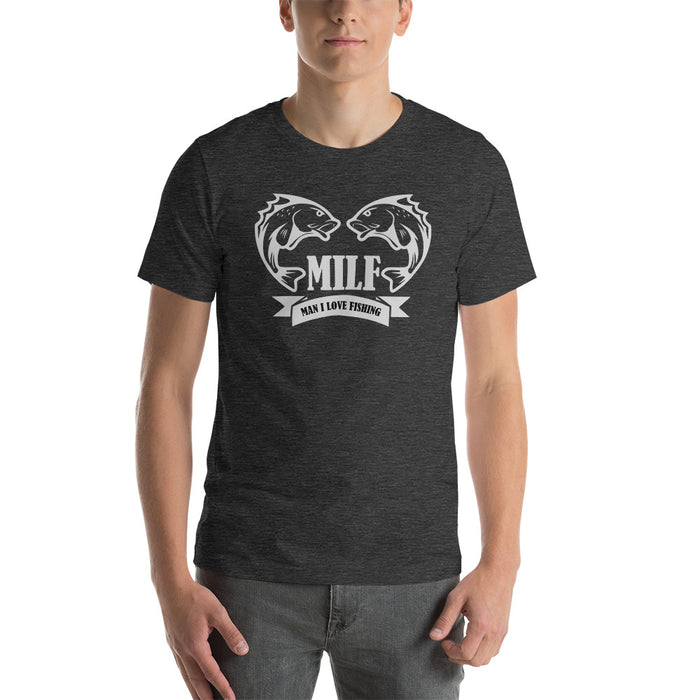 MILF Fishing Shirt | Man I Love Fishing | Best Fishing Shirt For Daddy | Fathers Day Gift | Gift For Men | Fishing Tee For Him |Gift For Him - fihsinggifts