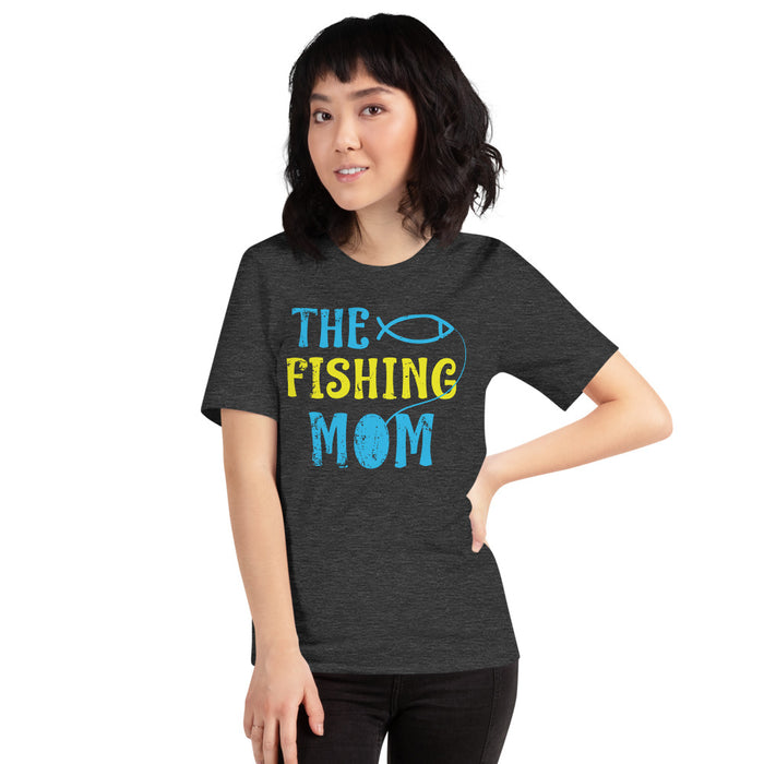 The Fishing Mom Shirt | Fishing Shirt For Women | Fisher Woman Shirt | Mother's Day Gift | Mom Fishing Shirt | Fishing Shirt For Mama Granny