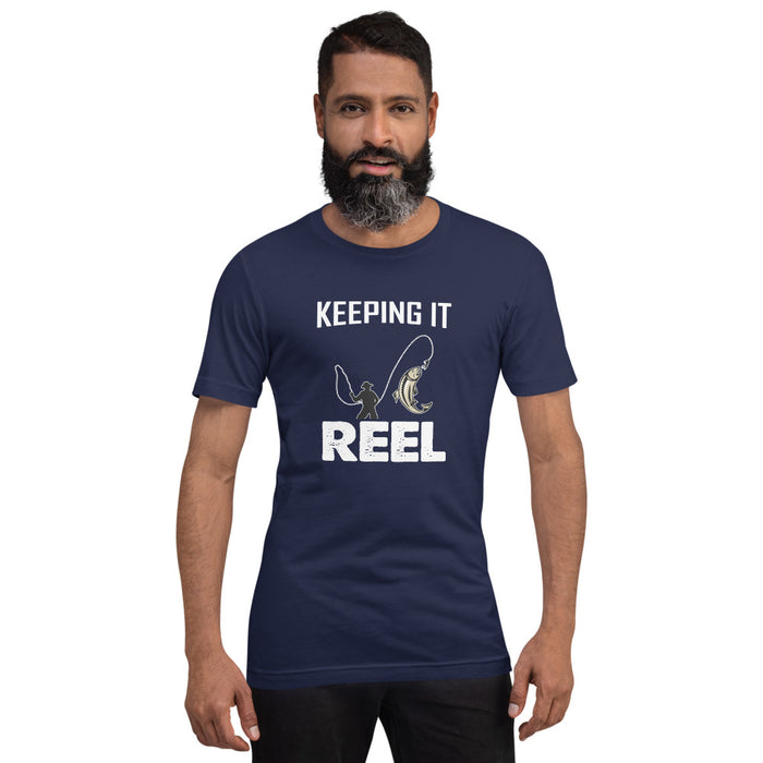 Keeping it reel | Trending shirt for fishing lovers | Best gift for friends | Unisex T-Shirt