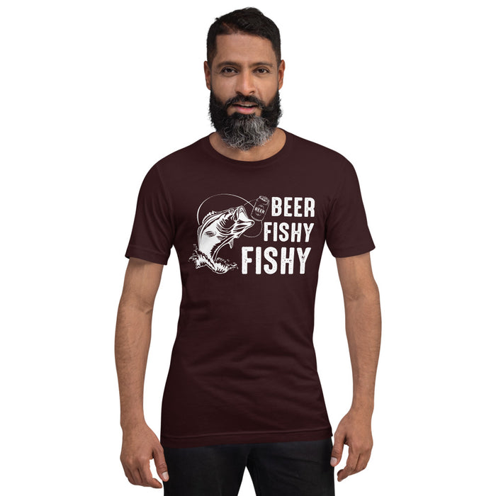 Beer Fishy | Funny Fishing T=shirt | Great Fishing Gift For Men | Graphic Tee For Him | Fishing Gift Idea | Shirt For Dad | Fishing Shirts - fihsinggifts