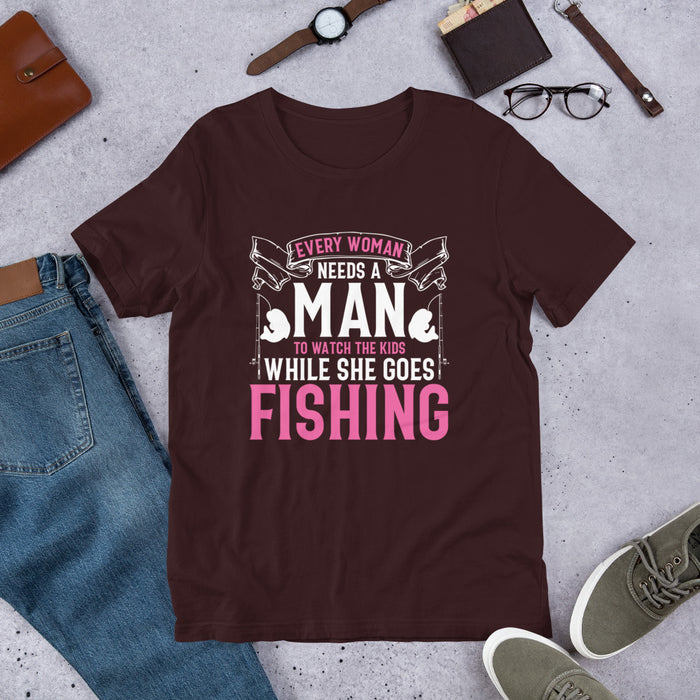 Every Woman Fishing Shirt  Funny T-shirt For Your Loved One