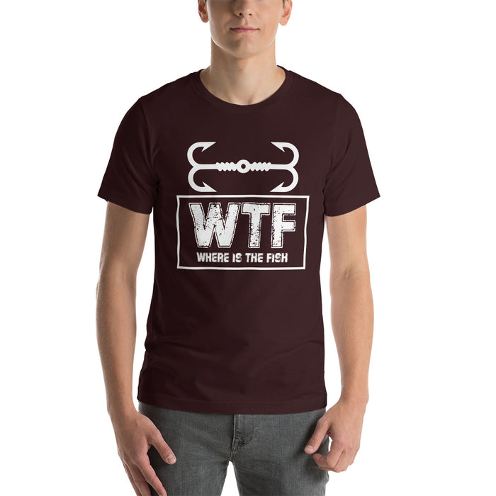 WTF Where Is The Fish | Fishing Shirt | Fishing Shirt For Men | Funny Fishing T-Shirt | Gift For Him| Fathers Day Gift | Gift For Dad - fihsinggifts