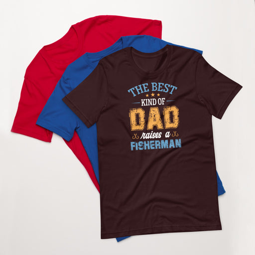 Dad And Parent That Raises A Fisherman | Fishing Shirt For Daddy And Grandpa | Perfect Fathers Day Fishing Present | Fishing Gift Papa - fihsinggifts