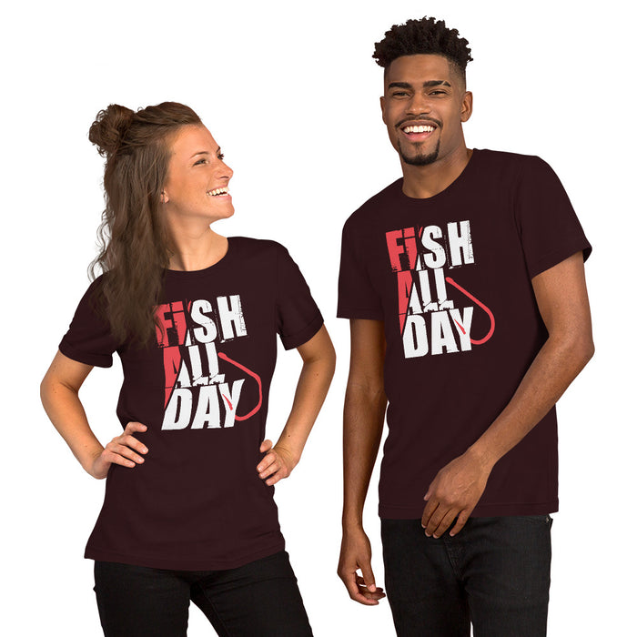 Fishing All Day | All Day Fishing | Fishing Gift For Dad Husband Boyfriend | Summer Fishing Shirt | Fathers Day Gift | SVG Fishing Shirt - fihsinggifts