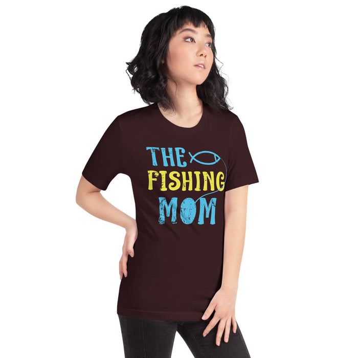 The Fishing Mom Shirt | Fishing Shirt For Women | Fisher Woman Shirt | Mother's Day Gift | Mom Fishing Shirt | Fishing Shirt For Mama Granny