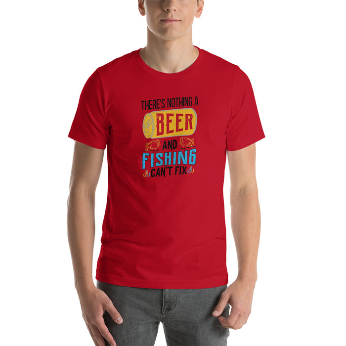 Funny Fishing Shirt, Beer and Fishing Shirt, Funny Beer Shirt, Funny Fishing Gift for man, Fishing Shirt, Fisherman Tee, Daddy Tee - fihsinggifts