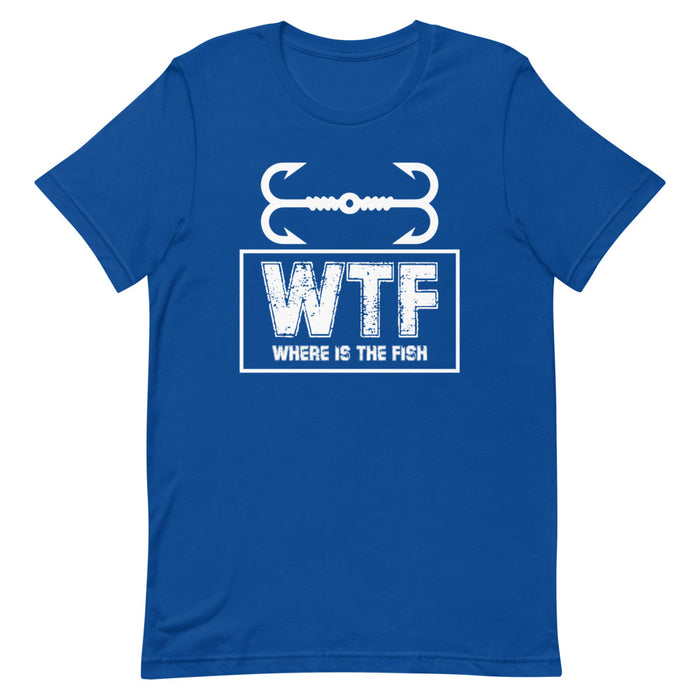 WTF Fishing Shirt | Fishing Shirt For Men | Funny Fishing T-Shirt | Fishing  Tee Gift For Men | Gift For Him| Fathers Day Gift | Gift For Dad