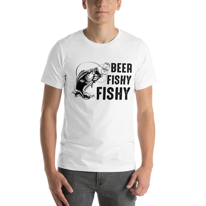 Beer Fishing | Funny Fishing Shirt For Men | Best Fishing Gift For Dad Hubby Boyfriend | Fish Gifts | Fishing Shirt For Him | Hilarious Tee - fihsinggifts