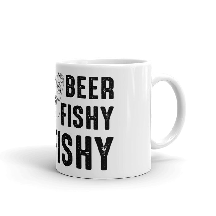 Beer Fishy Fishy Printed Mug | Coffee Mug For Myself | Fishing Gifts For Men | Gift For Family |Mug For Men Who Love Taking Beer And Fishing