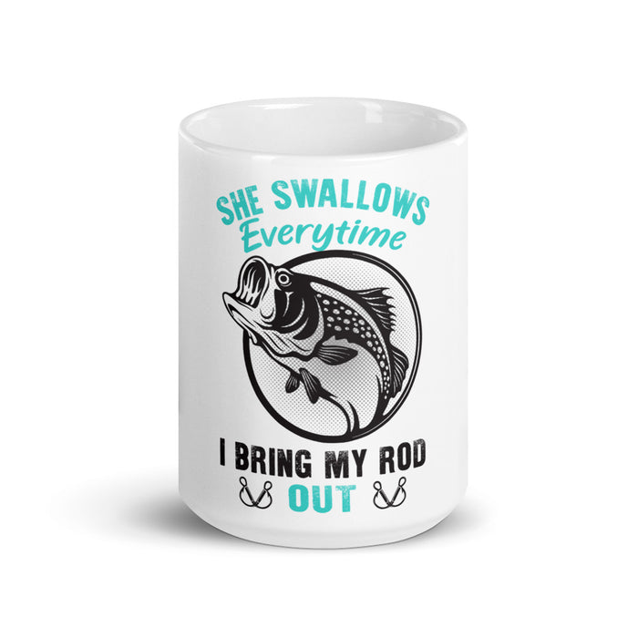 Funny Fishing Gifts Coffee Mug For Him | Best Gift For Husband Dad Granddad  Who Loves fishing | Bass Fishing Gift | Coffee Mug